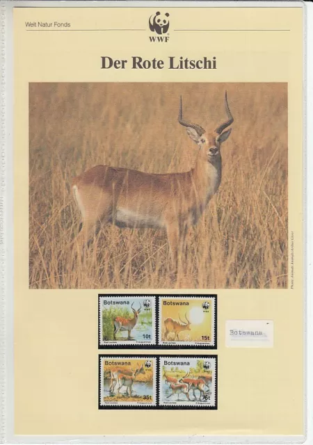 WWF  1988  Botswana  Der Rote Litschi    Kapitel kplt.