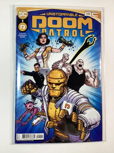 UNSTOPPABLE DOOM PATROL #1A VF 8.0🥇1st App Of BEAST GIRL🥇🏆CHRIS BURNHAM CVR🏆