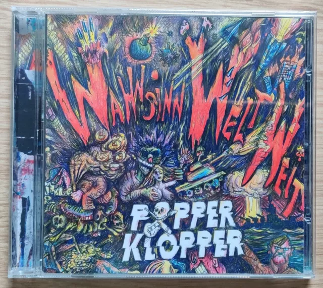 Popperklopper - WahnsinnWeltWeit (CD, 2023) neu & OVP Wahnsinn Weltweit