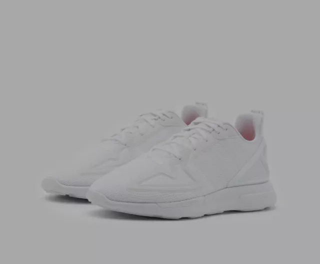 Adidas ZX 2K FLUX weiß white  46 2/3 US12 UK 11,5 Schuhe Sneaker Sommer neu Shoe
