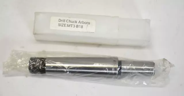 MT3-B18 Heavy Duty Alloy Drill Chuck Arbor 5-1/2"