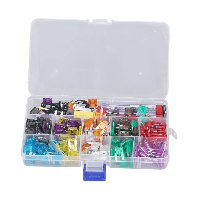 Kit De Fusibles Automobiles 203 Pièces Fusibles En Forme De Boîte Fusibles En✈