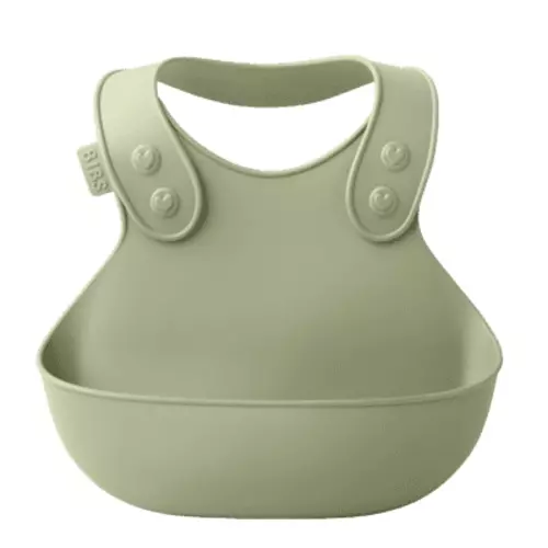 Neu BIBS - Lätzchen aus TPU  BPA-frei Babylätzchen Overall Lätzchen- Sage