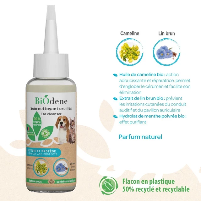 Nettoyant Oreilles chien et chat
