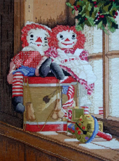 Counted Cross Stitch Unframed Tapestry Picture Dolls & Toys In The Playroom