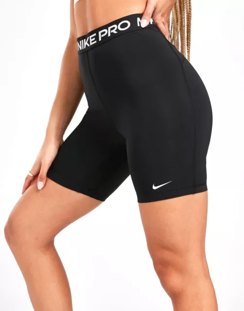 Nike Shorts Womens Sport 7" Sportswear Gym Bottom Jogging Activewear Black S M L