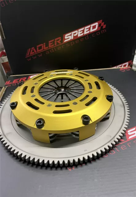 Racing Clutch Twin Disc & Standard Flywheel For Honda Acura B-Series B16 B18 B20