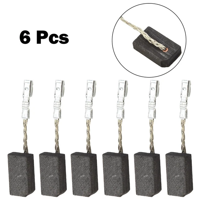 Set spazzole carbone per smerigliatrice angolare Metabo WQ set 6 pezzi con fibre di carbonio