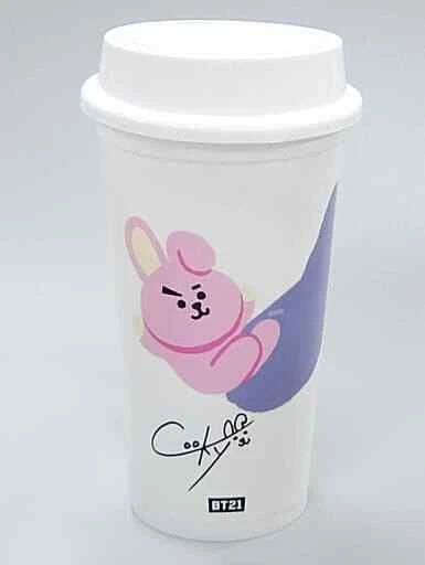 Mug Cooky Jung Kook Reusable Cup Bt21 Dunkin Donuts