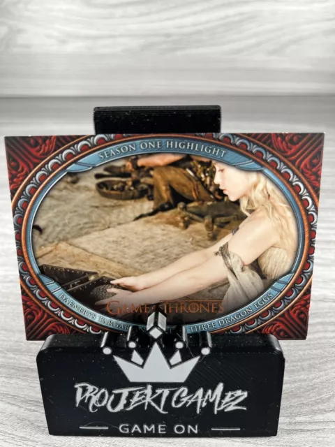 Game Of Thrones Season 1 Highlight Rittenhouse HBO 2 Trading Card TCG