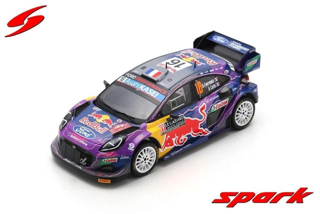 Miniature Spark 1/43 – Mazda 323 N°16 – Mazda Rally Team Europe – Rallye Monte-Carlo – Résine