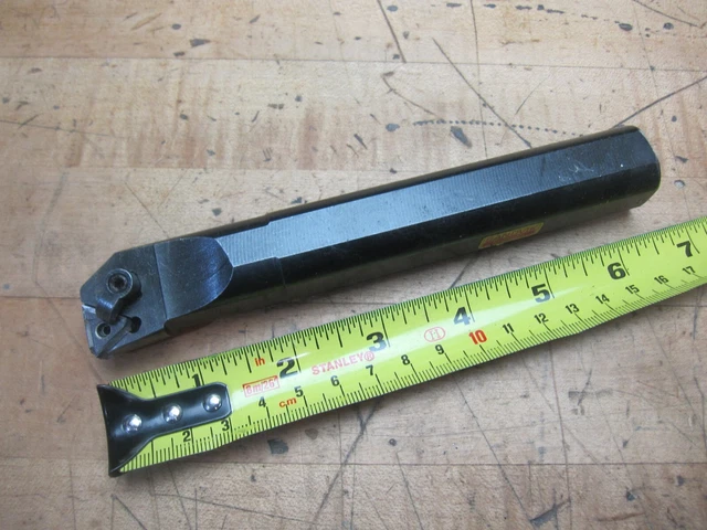 Sandvik RTMAN 16 indexable boring bar 1" shaft 6-3/4" OAL
