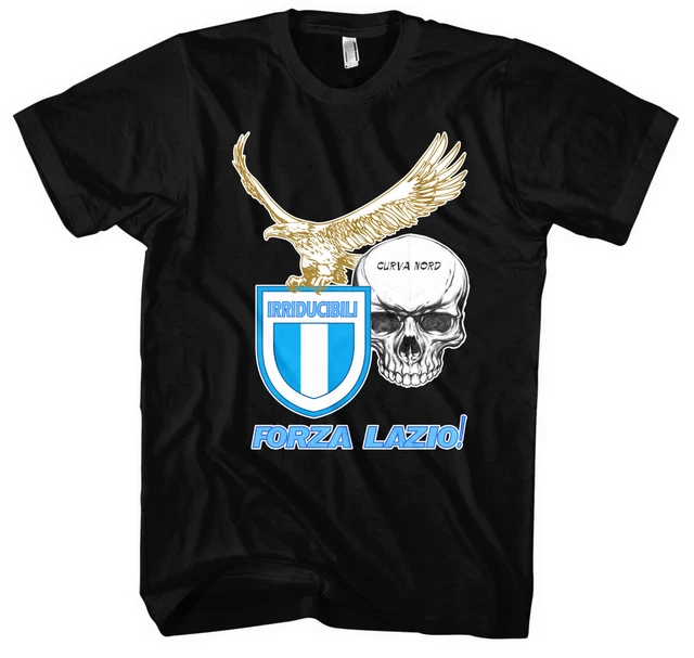 Settantallora T-Shirt J1358 Ultras Curva Nord – Maglietta Originale Moda Uomo, Stampa Di Qualità, Idea Regalo Per Tifosi E Collezionisti