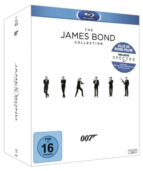 The James Bond Collection | Blu-ray | deutsch | 2016