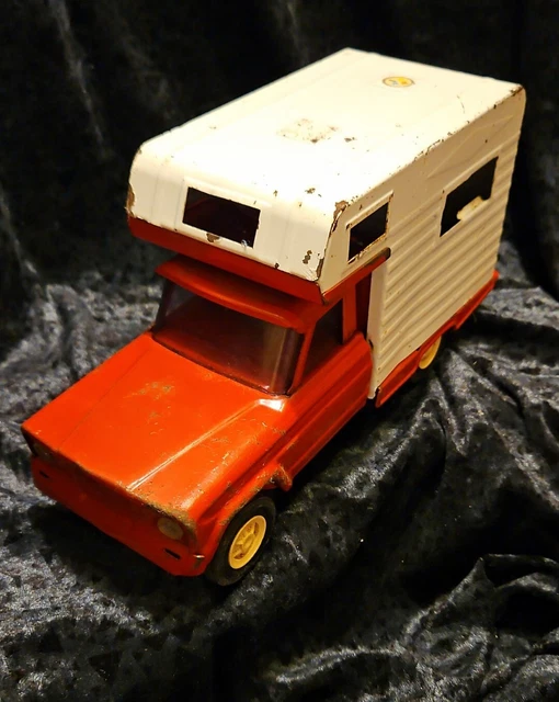 VINTAGE 1960’S &TONKA/ JEEP TRUCK & CAMPER" Red Truck&White Camper