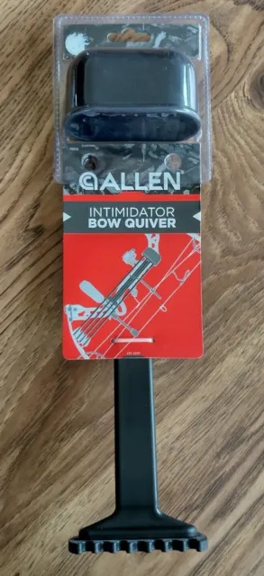 ALLEN Intimidator Bow Quiver 7031A Holds 4 Carbon, Aluminum or Fiberglass Arrows