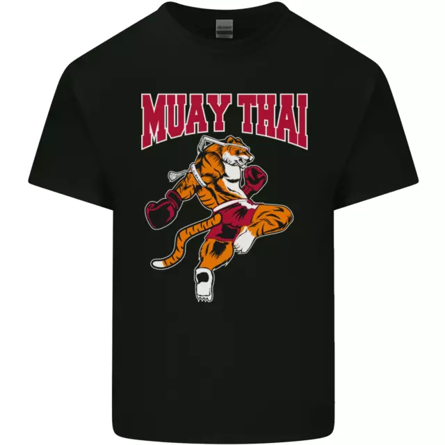 Muay Tailandese Tigre Mma Misto Arti Marziali Uomo Cotone T-Shirt