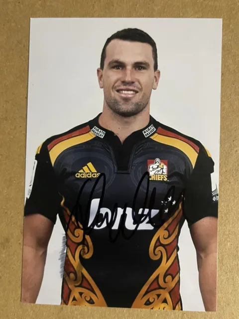 Tom Marshall - Chiefs Rugby Signed 6x4 Photo