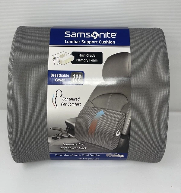 samsonite lumbar cushion