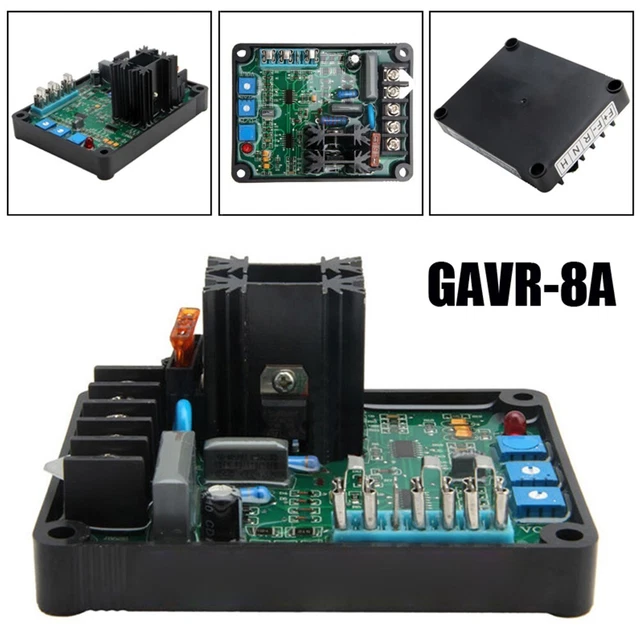 Regolatore di tensione automatico per generatori modulo GAVR 8A regolazione prec