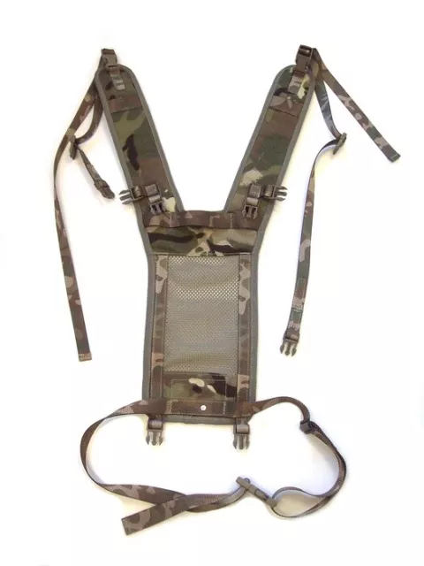 PLCE Multicam MTP Daysack Side Pouch Yoke – Complete with Link Straps