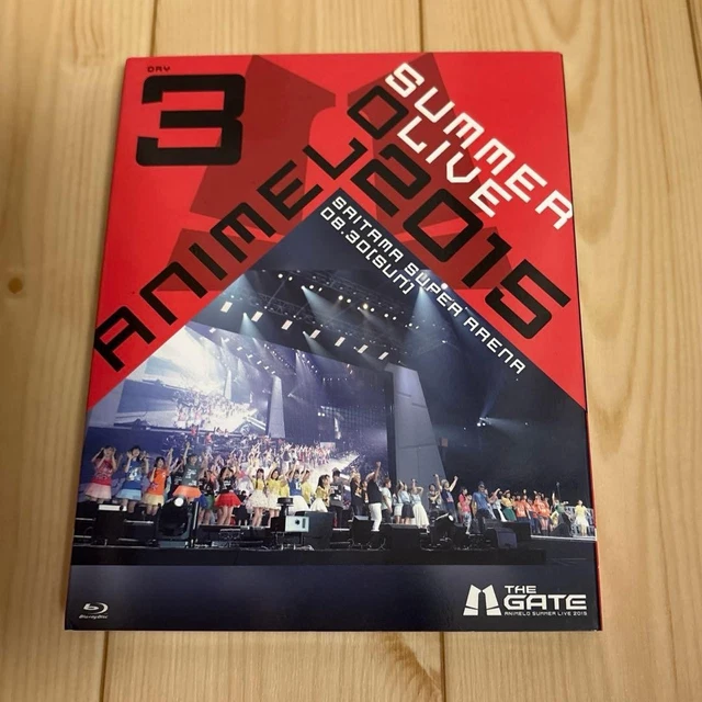 ANIMELO SUMMER LIVE GATE 2015 Day 3 Blu-ray £59.44 - PicClick UK