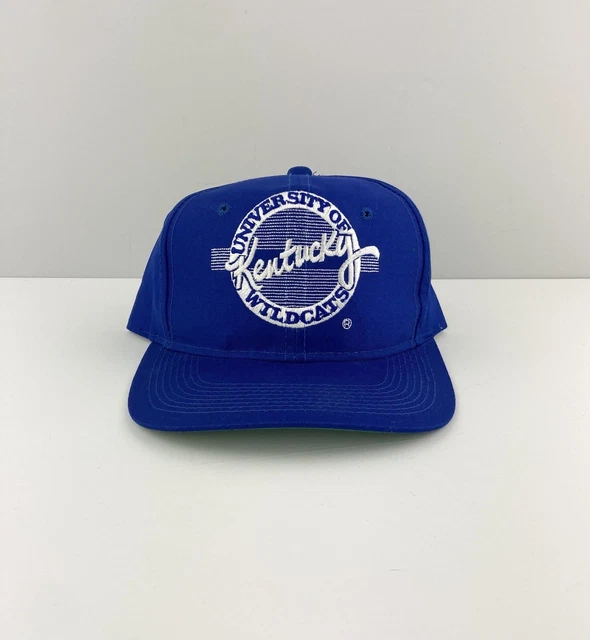 NEW 90s Kentucky Wildcats Hat The Game Circle Logo Snapback University Tag VTG
