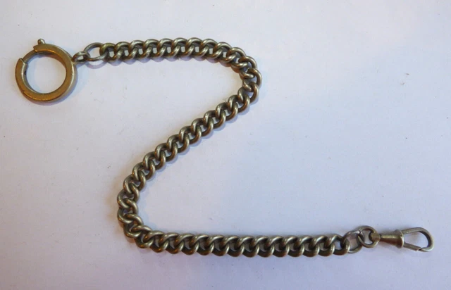 ANCIENNE CHAINETTE CHAINE Chatelaine pour Montre à Gousset n°12 EUR 19