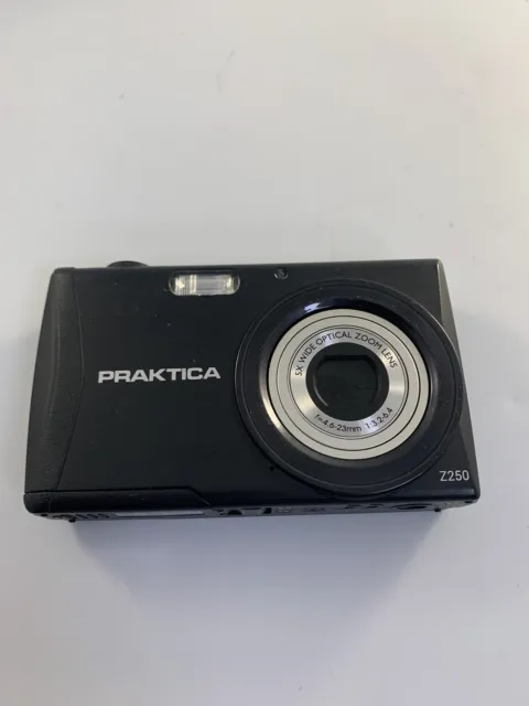Praktica Luxmedia Z250 Black Portable Digital Black Camera Untested