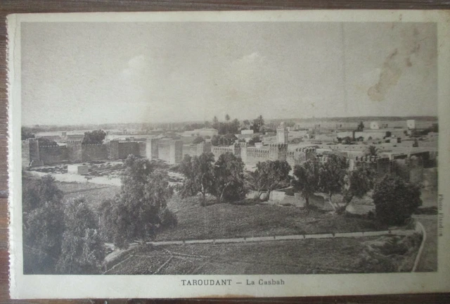 CPA Taroudant city of Morocco La Casbah Souss Agadir