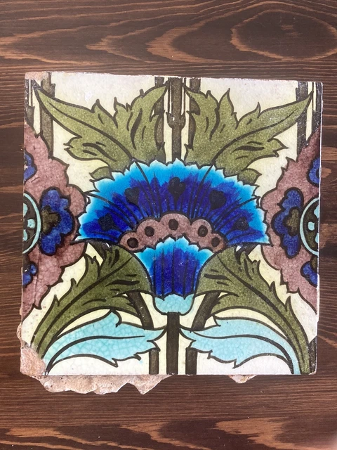 Tile Arts & Crafts Like William De Morgan Bbb Design - Pilkington?