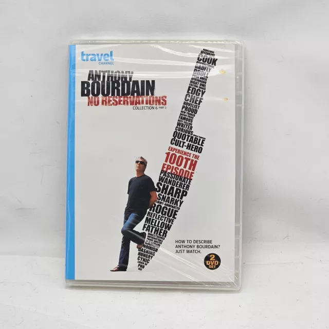 Anthony Bourdain: No Reservations - Collection 6, Part 2 (DVD, 2012, 2-Disc Set)