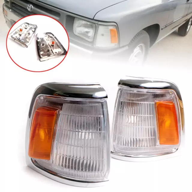 Corner Lamp Indicator Light Fit Toyota Hilux RN85 YN85 LN100 Pickup 1989-1997