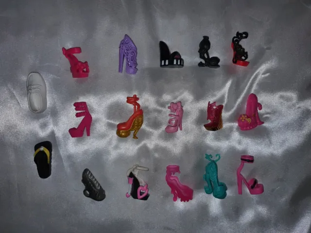 Monster High Shoes Lot For Spare/Replacements