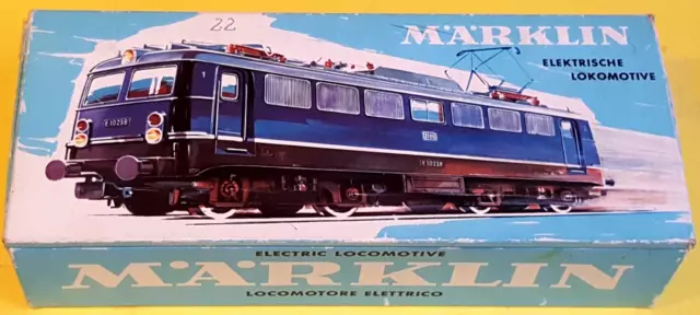 024  Märklin 3039 Bildkarton Leerverpackung  Leerkarton Verpackung 3040 aus 3/65