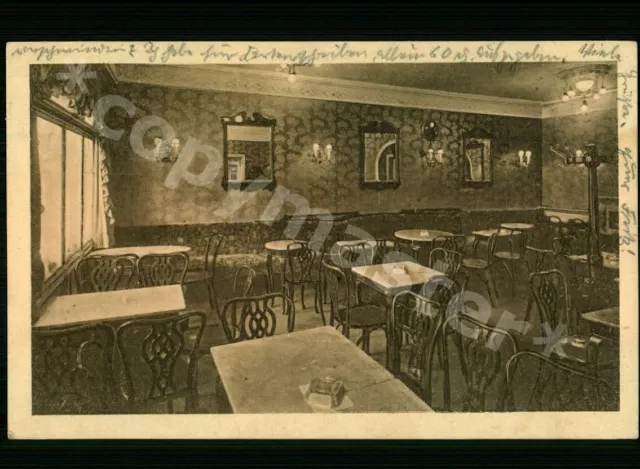 Weipert Cafe Vejprty Erzgebirge Sudeten Böhmen Kupferberg Pressnitz Komotau 1928