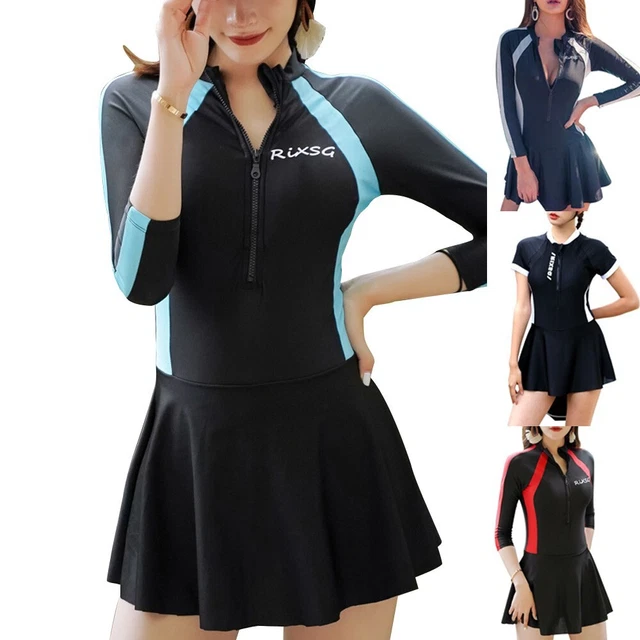 Basic Mix - Maillot De Bain Une Pièce à Manches Longues Pour Femme | Roxy