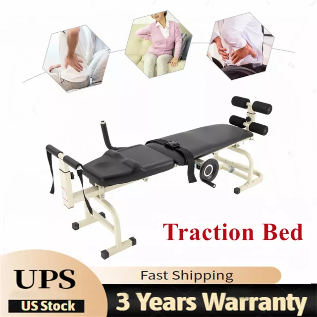 Cervical Spine Stretcher Traction Bed Lumbar Relief Decompression Massage Bed ??