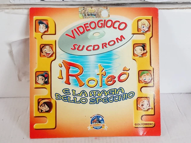 KINDER FERRERO BRIOSS Sorpresine Roteo Video Gioco Per Pc Cd Rom Gadget ...
