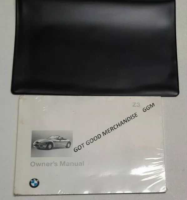 1998 BMW Z OWNERS MANUAL 1.9i 2.8i  I4 1.9L I6 2.8L 3.2L  ROADSTER CONVERTIBLE