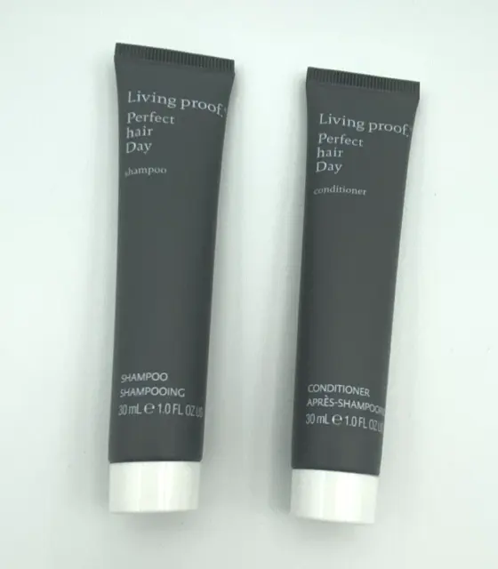 Living Proof Perfect Hair Day Shampoo and Conditioner 1oz/30ml each NEW