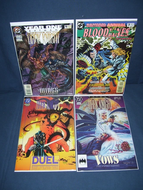 Batman: Legends of the Dark Knight Annual Lot #1, #2, #3 and #5 DC Comics