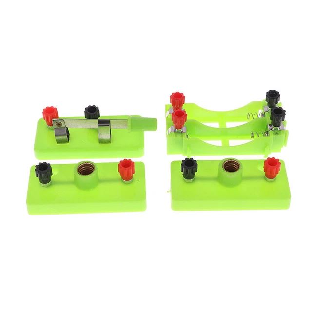 KIDS BASIC CIRCUIT Electricity Learning Kit Physics Educational T-KN £6 ...