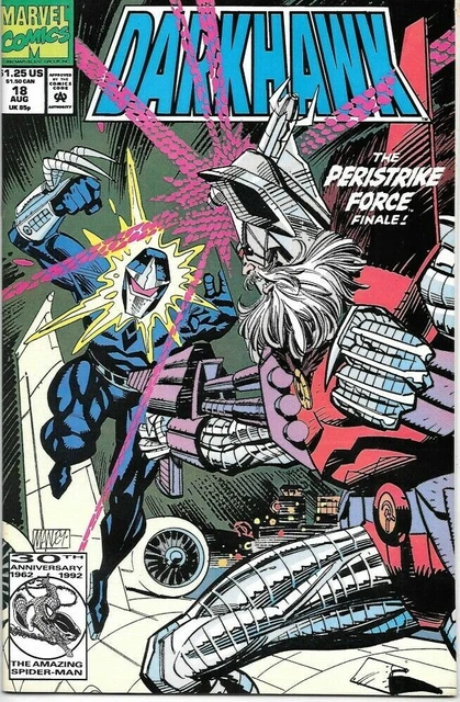 Darkhawk #18 Marvel Comics August Aug 1992 (VFNM)