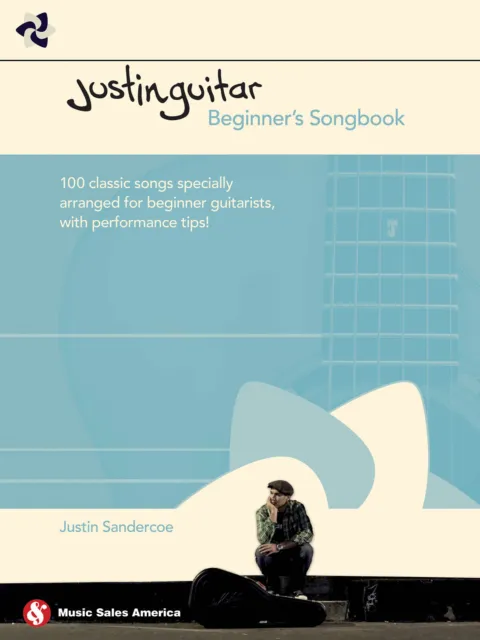 JustinGuitar Beginner's Songbook Guitar Chords Justin Sandercoe 100 Songs Book