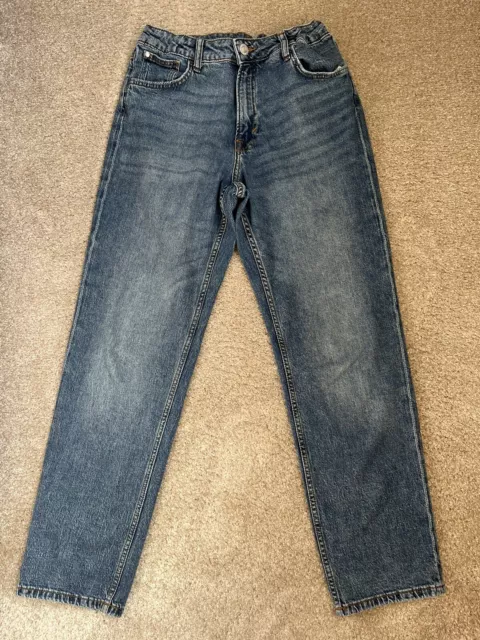 H&M Boys Relaxed Fit Blue Jeans, Age 13-14