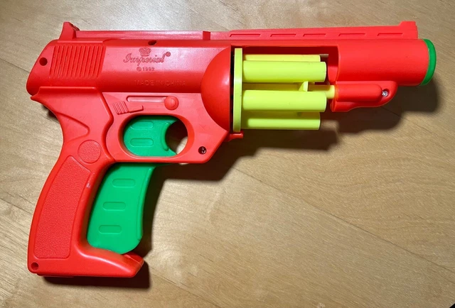 First Plastic Gun VINTAGE 1992 IMPERIAL Plastic Toy Rubber Dart Gun $27.04 - PicClick CA