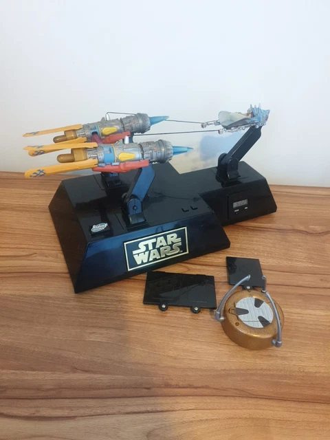Pod Racer Alarm Clock STAR WARS TPM 1999 ANAKIN SKYWALKER POD RACER ELECTRONIC ALARM CLOCK! £ ...