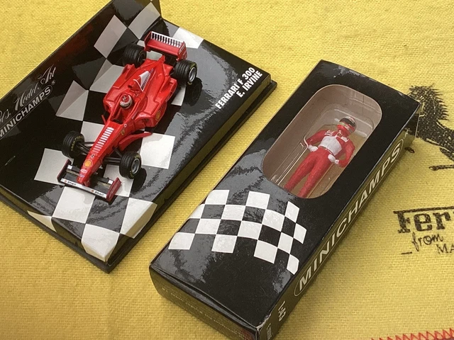 Minichamps 1/18 Ferrari F1 F310B – #6 Eddie Irvine – Modèle 180 970096