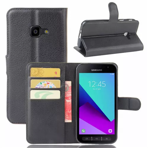 Handy Tasche für Samsung Galaxy Xcover 4 Hülle Cover Wallet Case Handyhülle Etui